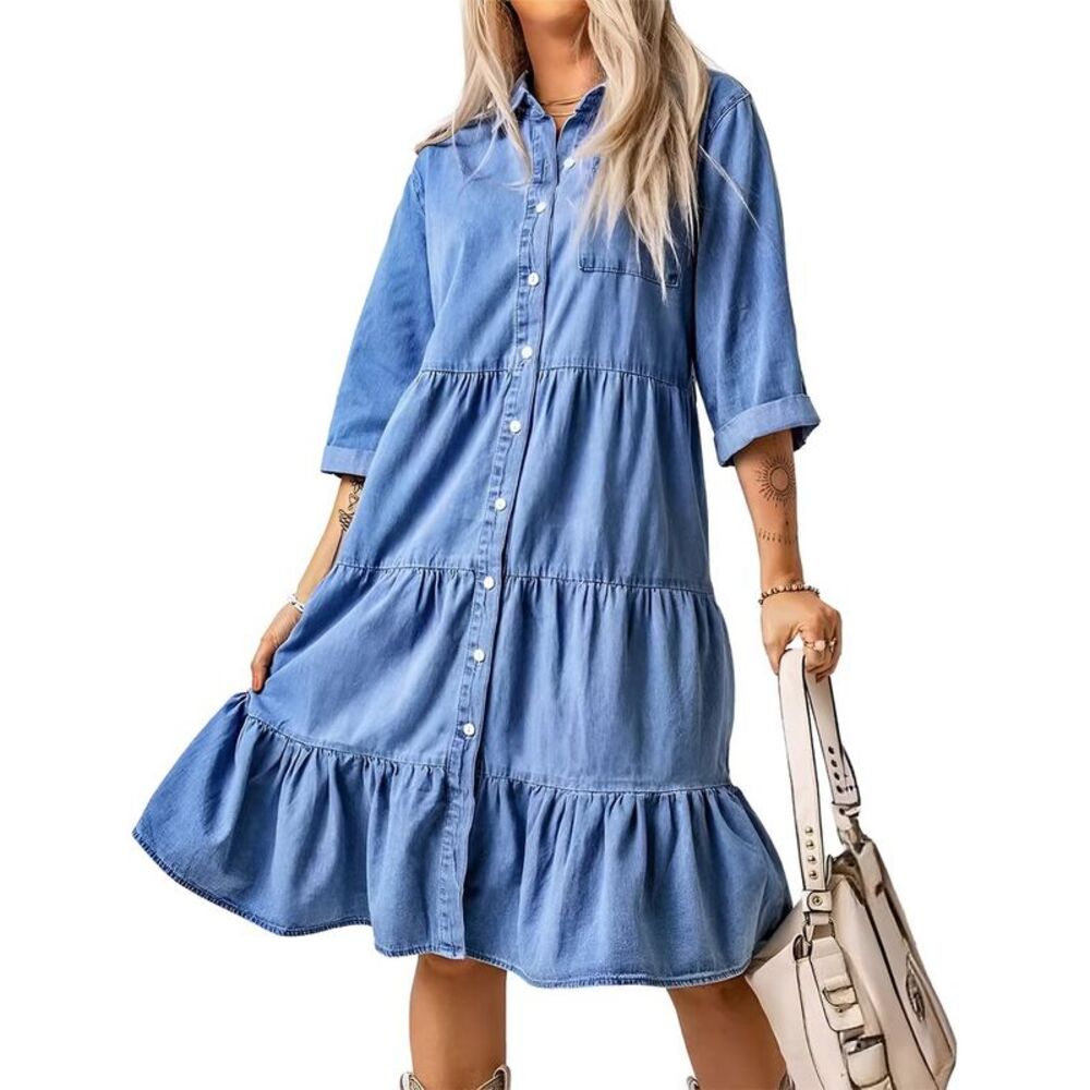 Vincent Womens  Shirtdress